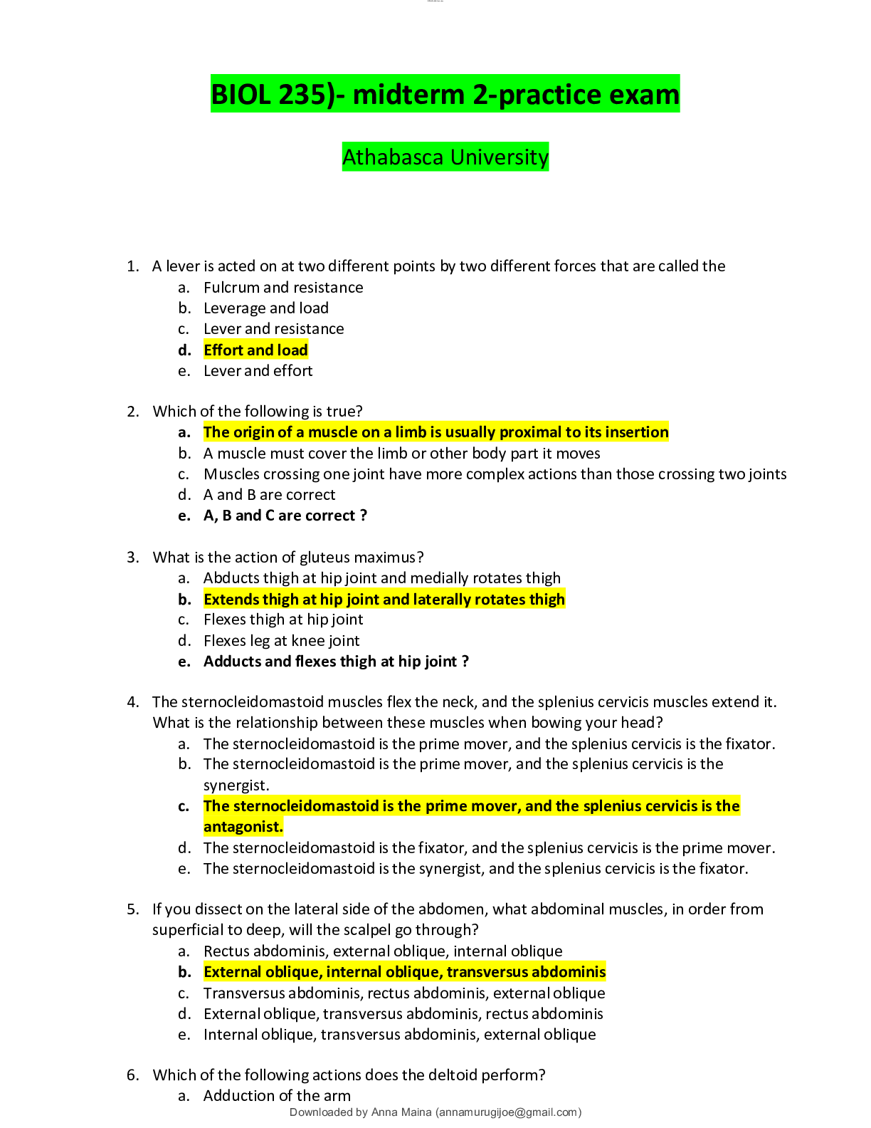 Preview of BIOL 235)- midterm 2-practice exam.pdf